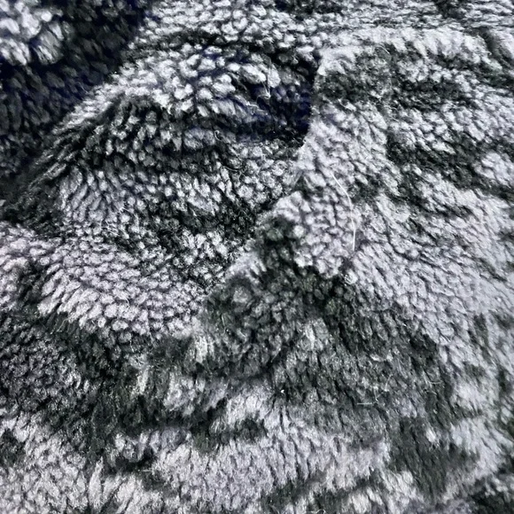 lululemon athletica Womens Oversized Fleece Sweater Dark Carbon Black Med Large - Picture 10 of 12